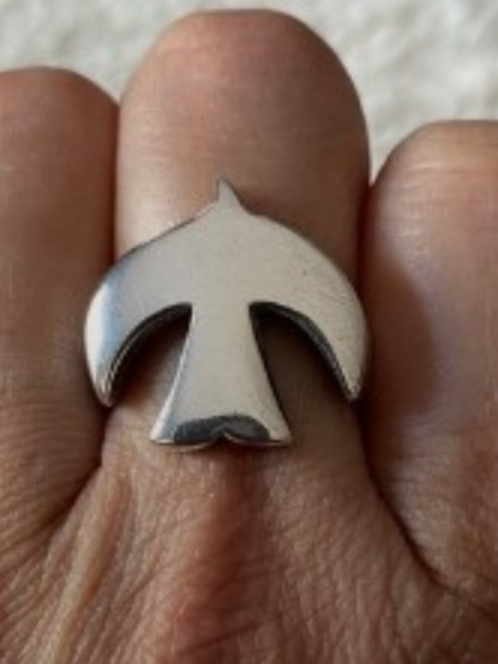 James Avery Retired Sterling Dove Ring